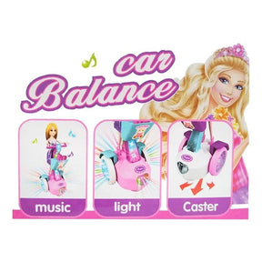 Boneca Infantil Car Balance - Boneca No Hoverboard Musical Com Som, Luz e Movimento