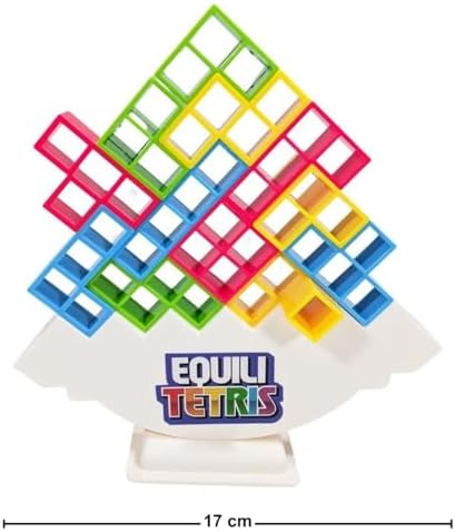 Jogo Equili Tetris Brinquedo Montar Raciocinio Educativo