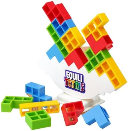 Jogo Equili Tetris Brinquedo Montar Raciocinio Educativo