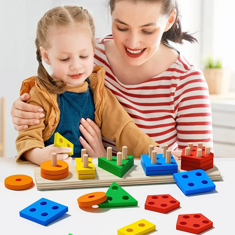 Brinquedo Educativo Montessori - Habilidades Motoras