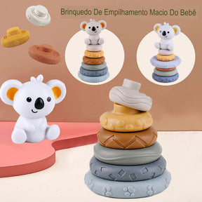 Brinquedo Montessori Kikiko Kids De Silicone