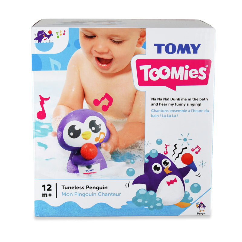 Tomy Tuneless Penguin Musical Brinquedo de Banho