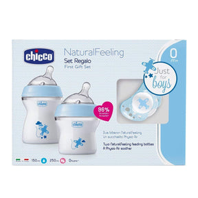 Chicco Natural Feeling Kit de Mamadeiras com 3 itens