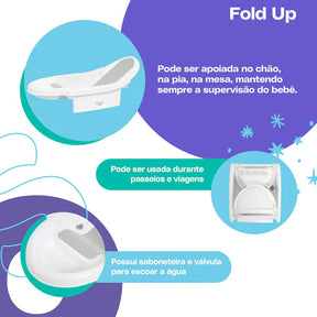 Banheira Fold Up