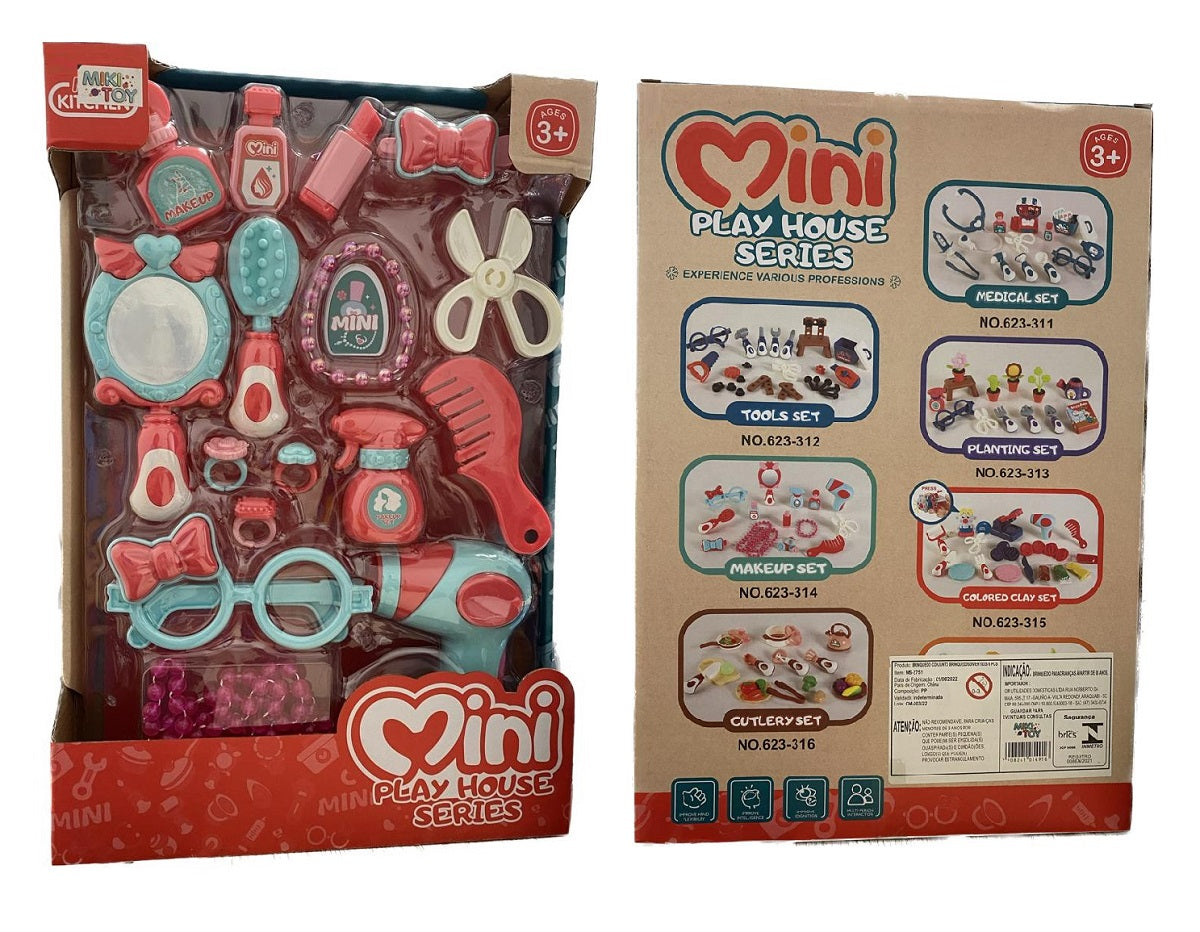 Kit de Brinquedos Educativos Mini Play House Para Crianças