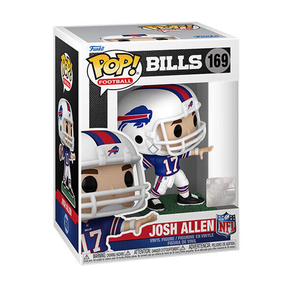 Funko Pop NFL Bills Josh Allen Away Jersey