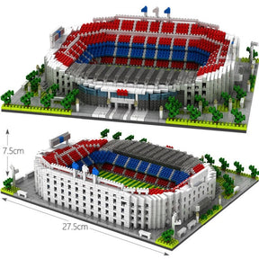 Blocos De Construção Campo De Futebol 380 Peças