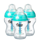 Tommee Tippee Advanced  Anti-Cólica mamadeiras 260ml com 3 itens